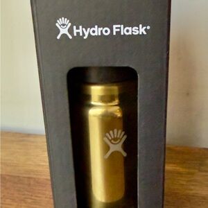 Micro - Hydro Flask Gold Metallic Insulated Bottle Boxed 
NIB
200 ml, 6.7 ounces